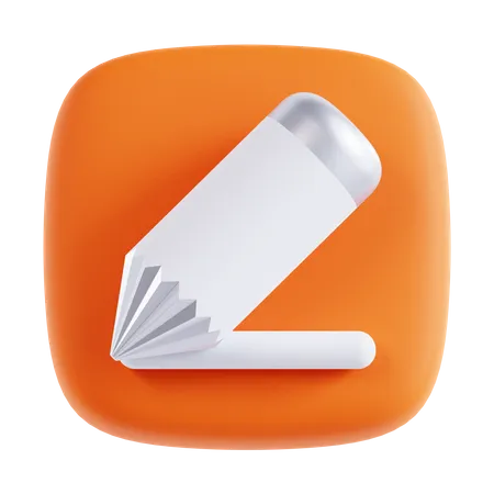 Bleistift  3D Icon