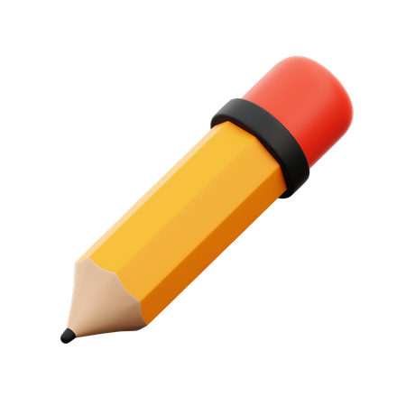 Bleistift  3D Icon