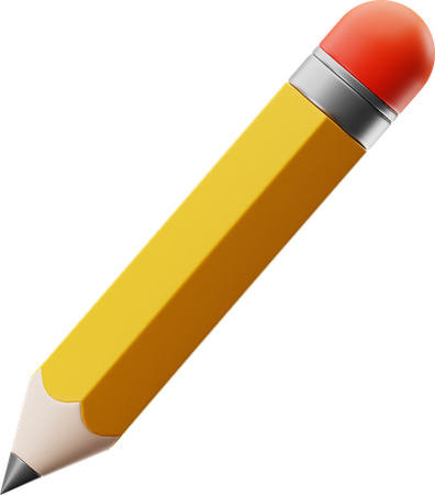 Bleistift  3D Icon