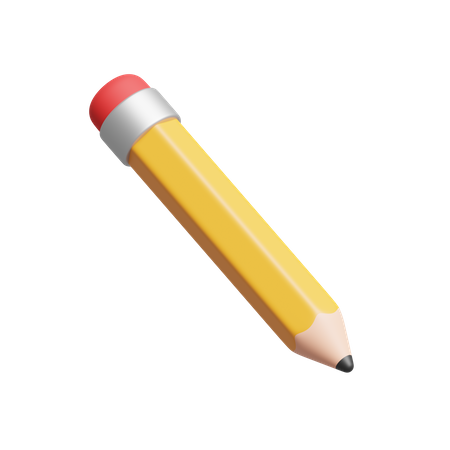 Bleistift  3D Icon