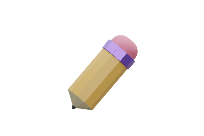 Bleistift  3D Icon