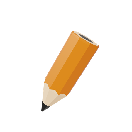 Bleistift  3D Icon