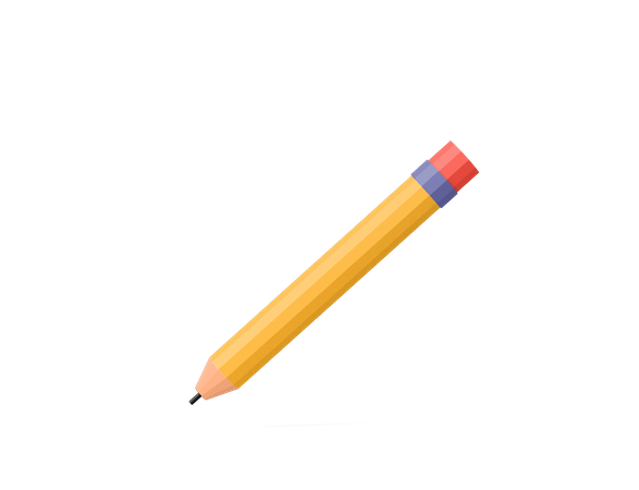 Bleistift  3D Icon