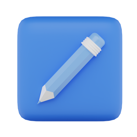 Bleistift  3D Icon