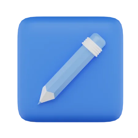 Bleistift  3D Icon