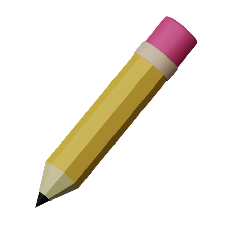 Bleistift  3D Icon