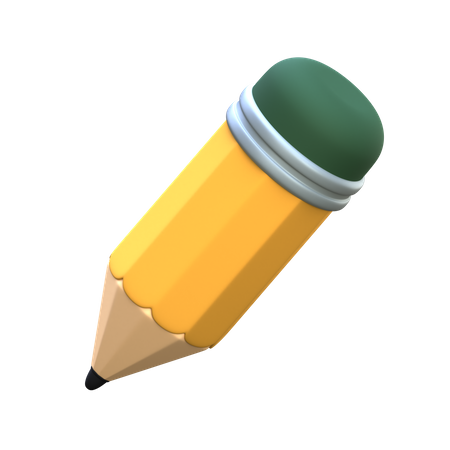 Bleistift  3D Icon