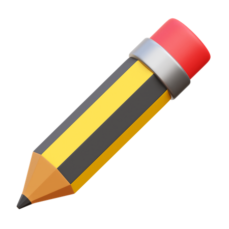 Bleistift  3D Icon