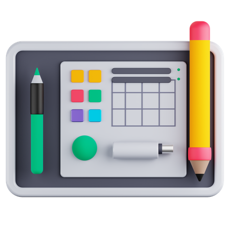 Bleistift-Werkzeug  3D Icon