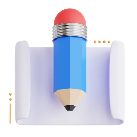 Bleistift-Werkzeug  3D Icon