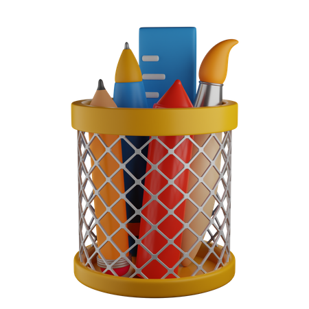Bleistifthalter  3D Icon