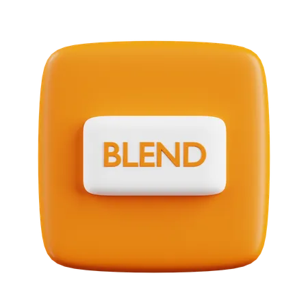 Blend  3D Icon