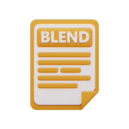 Blend-Datei  3D Icon