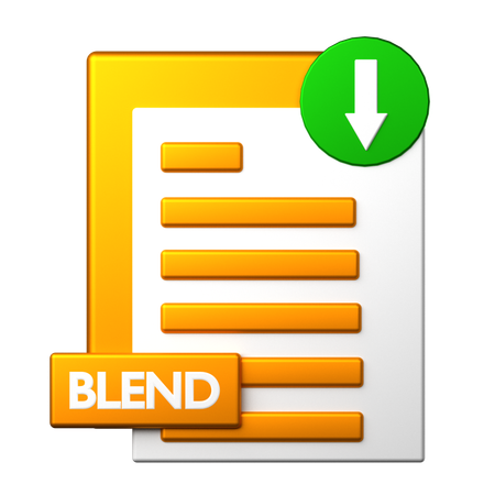 Blend-Datei herunterladen  3D Icon