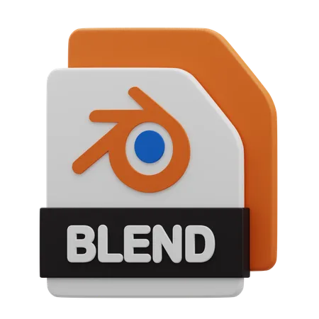 BLEND File  3D Icon