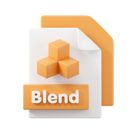 BLEND File  3D Icon