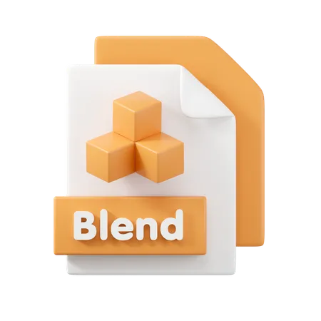 BLEND File  3D Icon