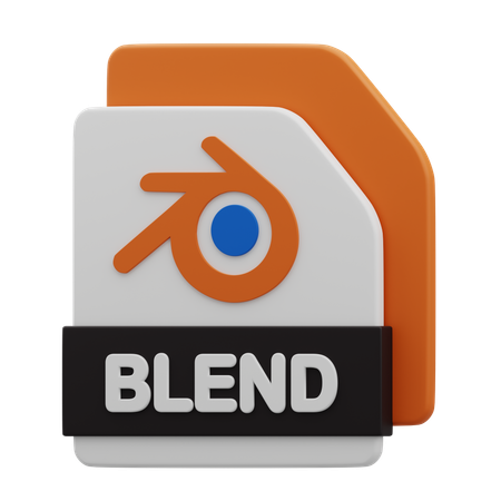 BLEND File  3D Icon