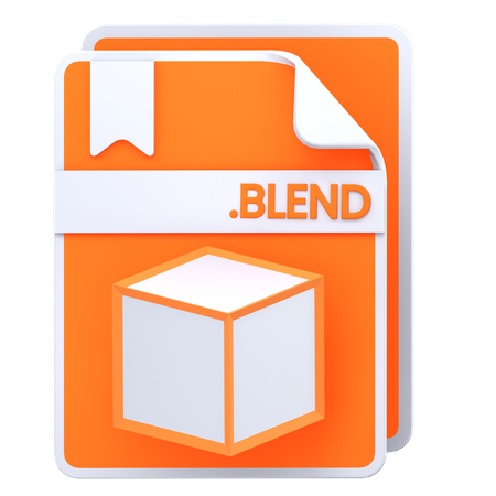 Blend file  3D Icon