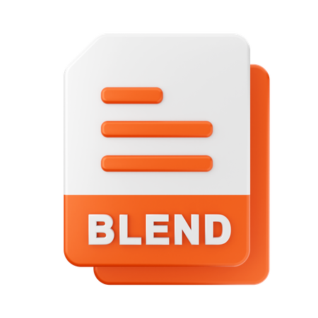 BLEND File  3D Icon