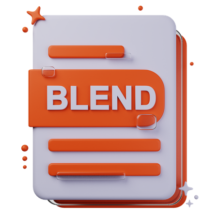 BLEND File  3D Icon