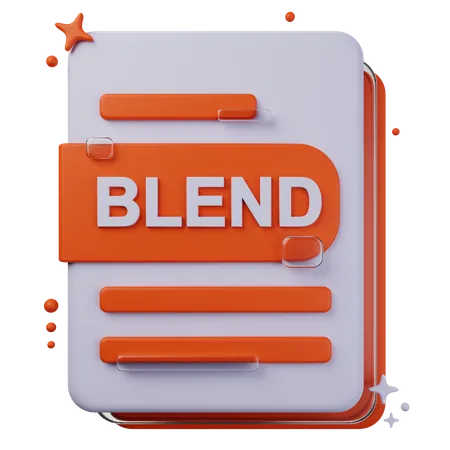 BLEND File  3D Icon