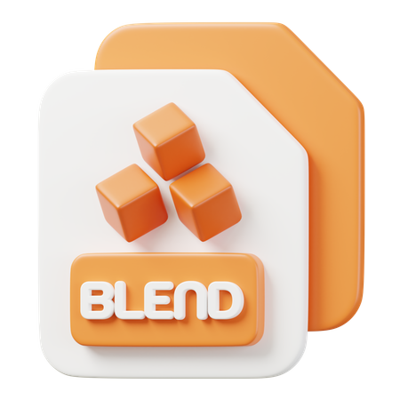 BLEND File  3D Icon