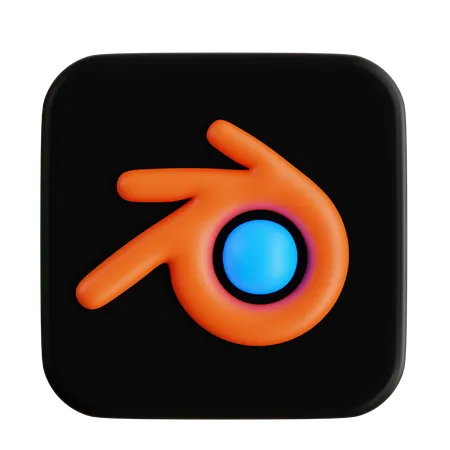 Blender  3D Icon