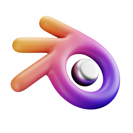 Blender  3D Icon