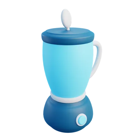 3 D Blender With Isolated Background 3D Icon