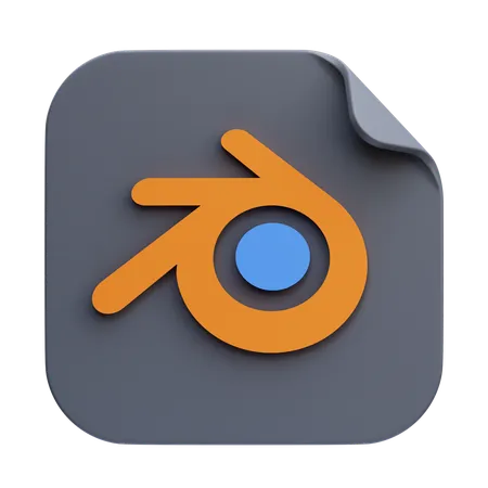 Blender-Datei  3D Icon