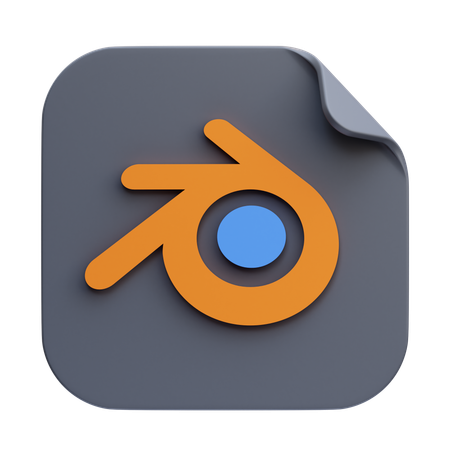 Blender-Datei  3D Icon