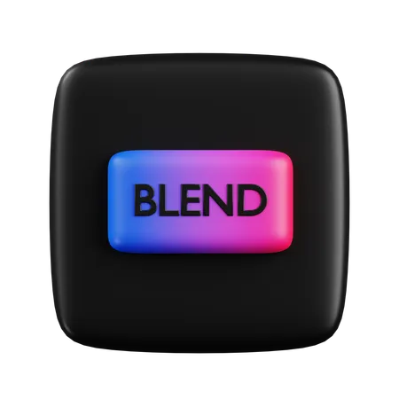 Blender Format  3D Icon