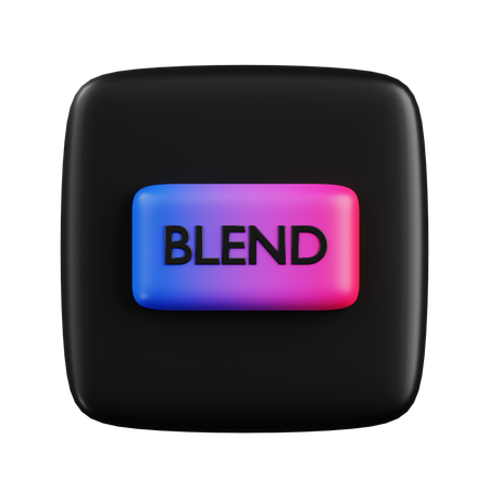 Blender Format  3D Icon