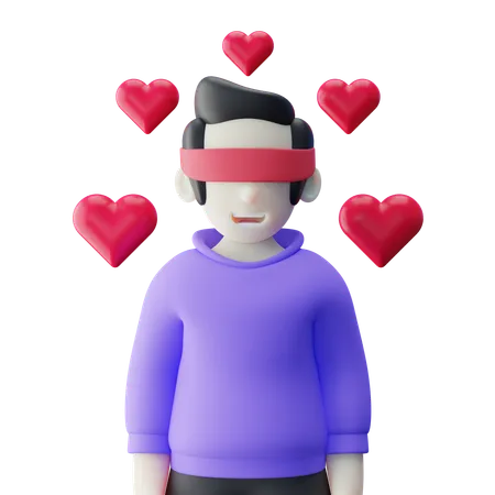 Blind Love  3D Icon