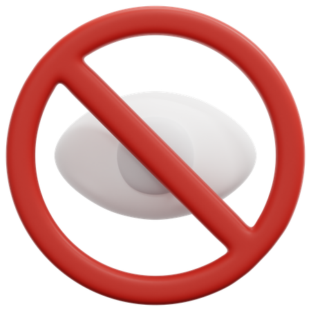 Blindness  3D Icon