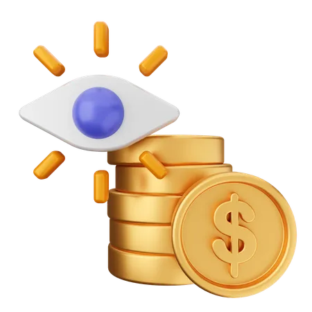 Blink Money Dollar  3D Icon