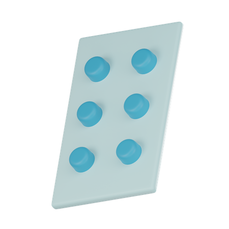 Paquete de medicamentos  3D Icon