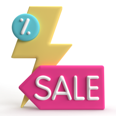 Blitzangebot  3D Icon