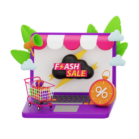 Blitzangebot  3D Icon