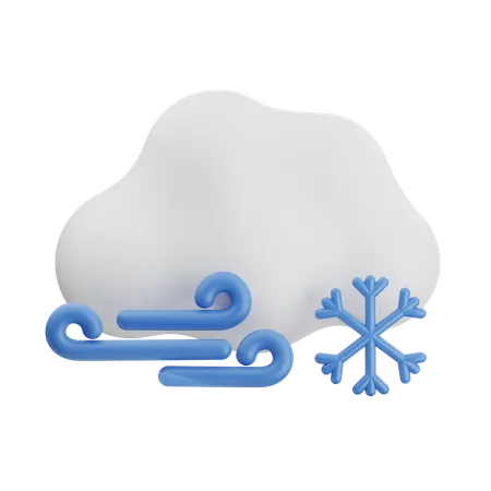 Tempête De Neige  3D Icon