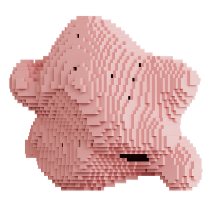 Blobular Organic Shape  3D Icon