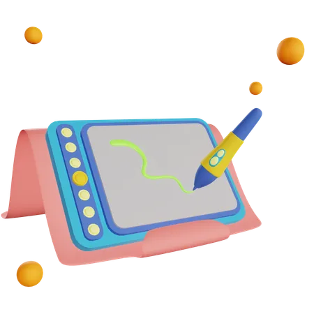 Tablette à dessiner  3D Icon