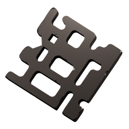 Bloc de sertissage  3D Icon