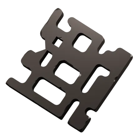 Bloc de sertissage  3D Icon