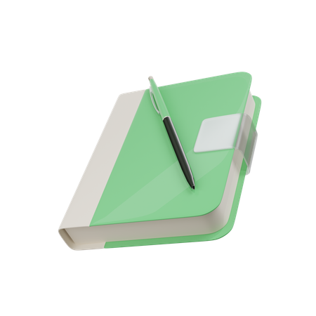 Bloc-notes  3D Icon