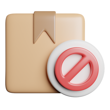Bloc de paquet  3D Icon