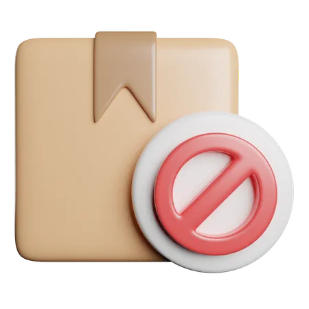 Bloc de paquet  3D Icon