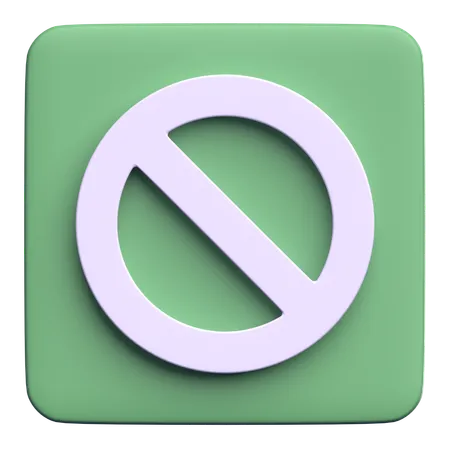 Block  3D Icon