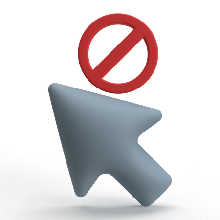 블록 커서  3D Icon
